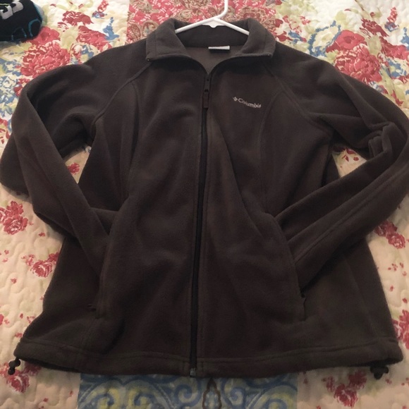 Columbia Jackets & Blazers - Brown columbia fleece jacket!